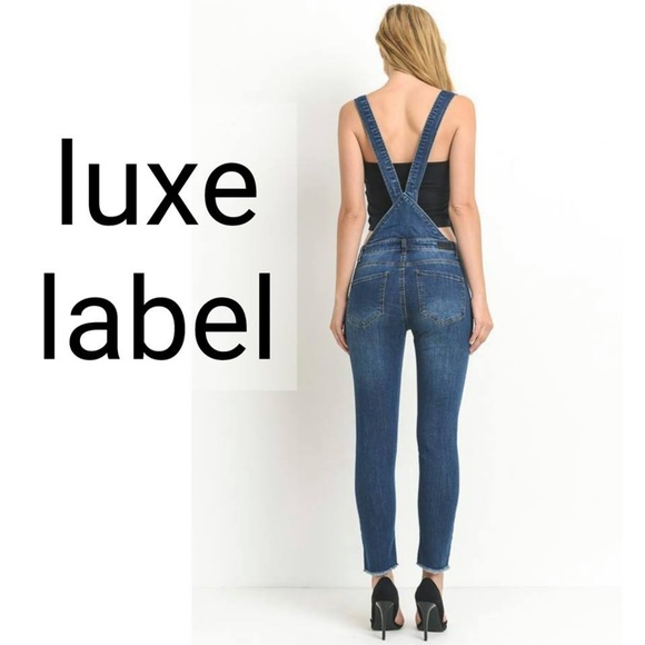 PREMIUM BUTTON UP RACERBACK OVERALLS - Picture 6 of 6